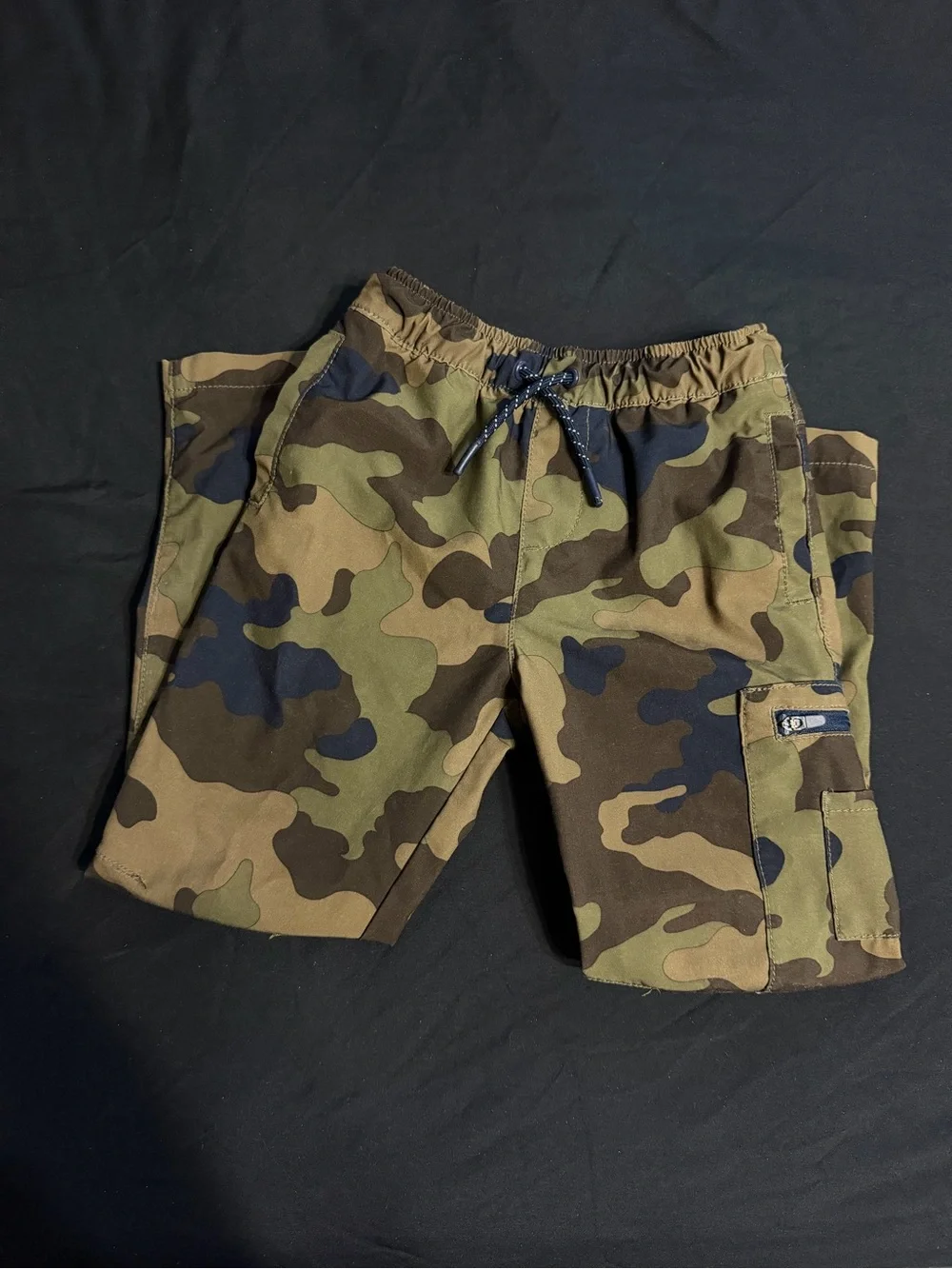 Cat & Jack Green and Brown Camo Cargo Pants